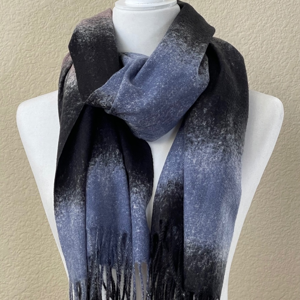 Large, Soft, Multi-Color Chakra Scarf NWT